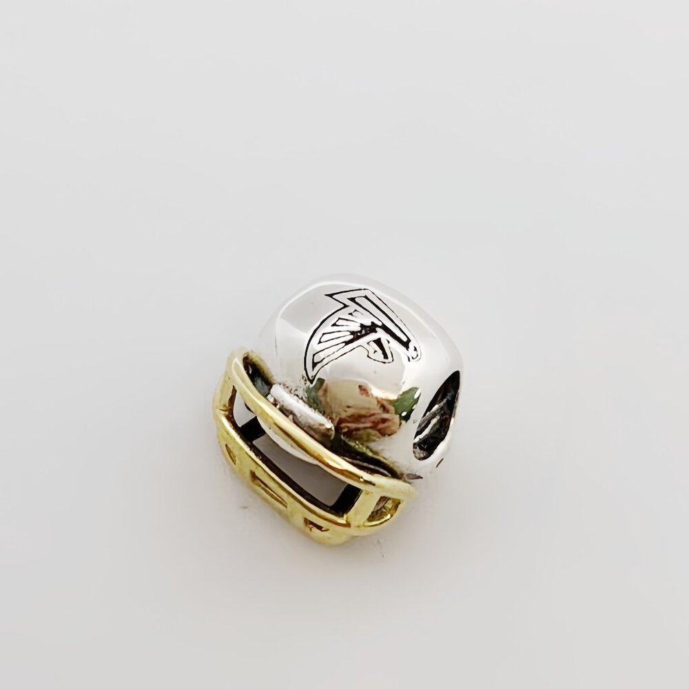Pandora Atlanta Falcons Charm Football Helmet Charm Pendant